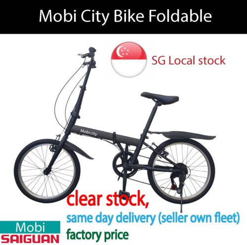 Mobi City Bike Foldable (durable good value city bicycle)