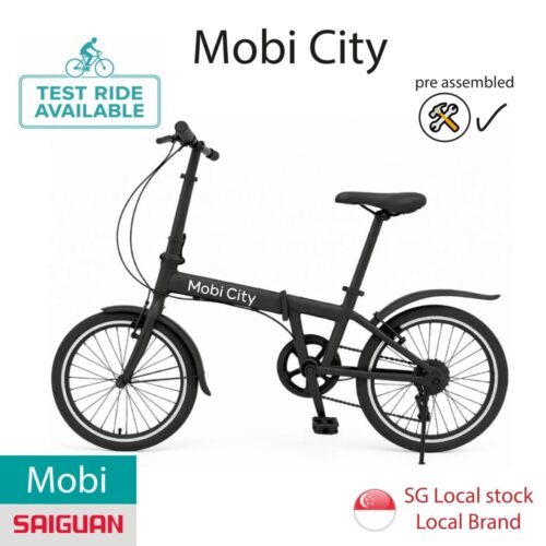 Mobi City Bike Foldable (durable good value city bicycle)