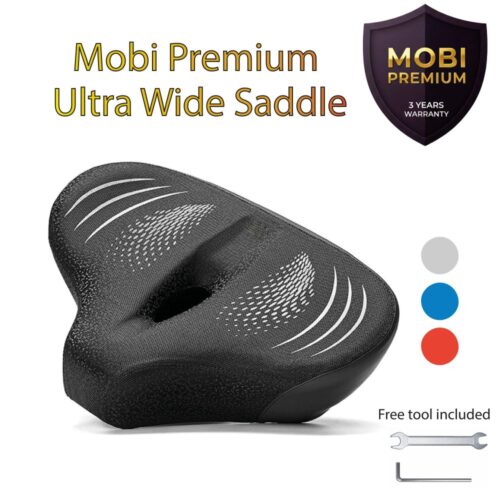Mobi Premium Ultra Ergonomic E Scooters Seat PMD PMA comfortable Shock Absorbing Saddle Universal