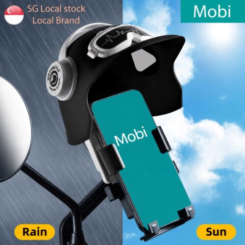 Phone Holder for bike ebike motorbike bicycle - Waterproof Sunproof Rainproof cooling
