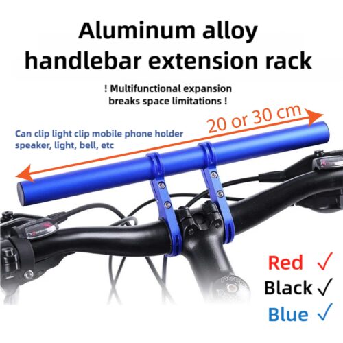 Handlebar Extension Rack for Bicycle E-bike Ebike Scooter Aluminium Alloy