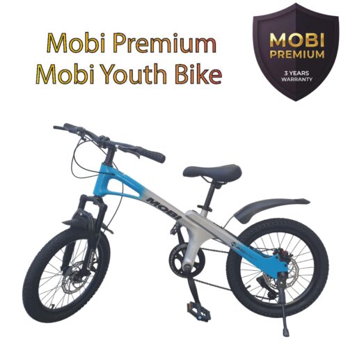 Mobi Premium Youth Bike - Lightweight Aviation Magnesium Alloy | 7 Speed Shimano Kids Bicycle