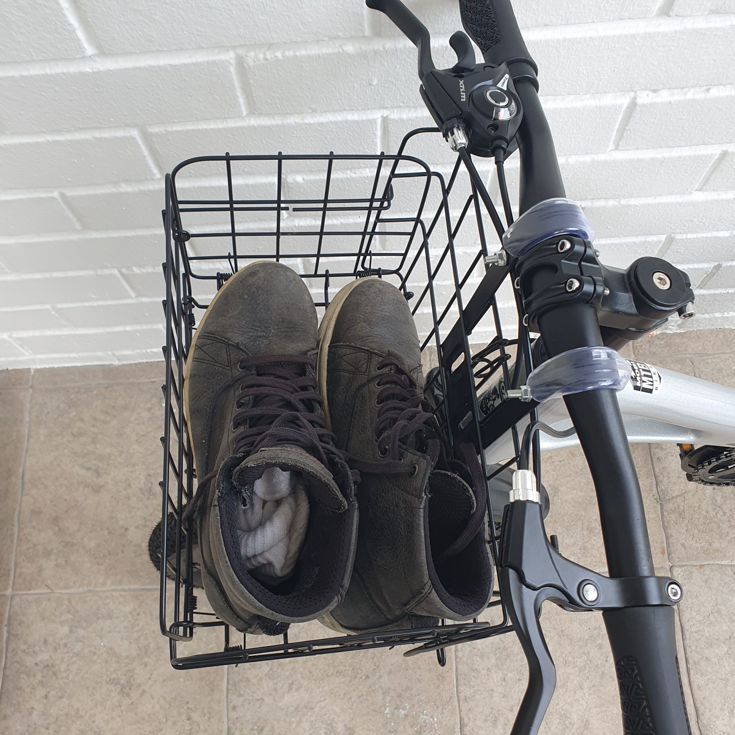 Folding Bike Basket | Quick Release | Front/Rear | Max 30KG | Strong Steel | MTB Road Foldable Cycle - Image 4