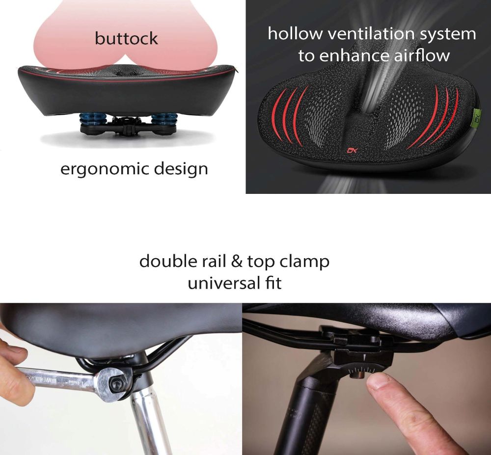 Mobi Premium Ultra Ergonomic E Scooters Seat PMD PMA comfortable Shock Absorbing Saddle Universal - Image 4