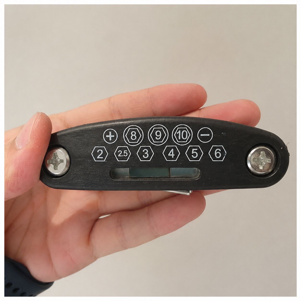 16 in 1 Multi-Functional Bicycle Tools Repair Kit Screwdriver wrench Spanner Allen key Tyre patch - Image 5