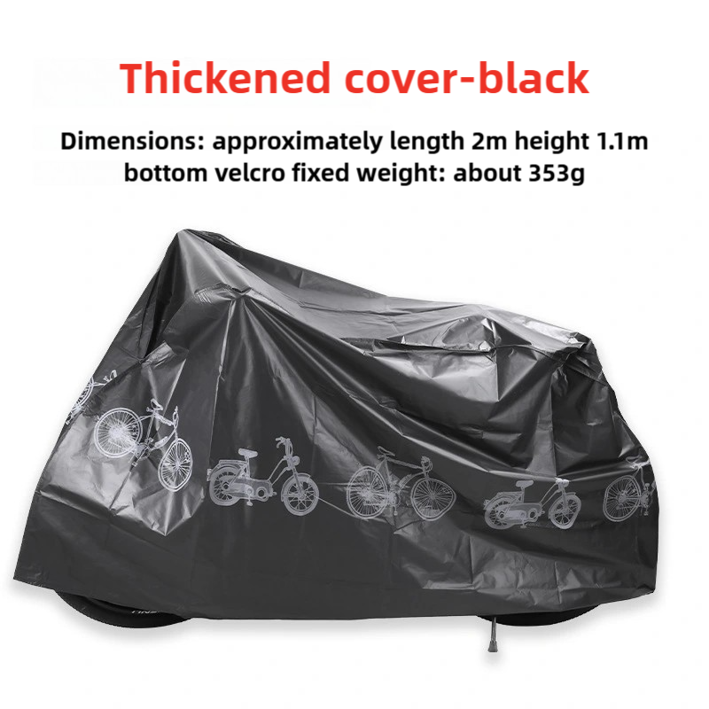 Bike Cover for Bikes, bicycle, ebike, PAB, motorbike 350g (thick version) - Image 5