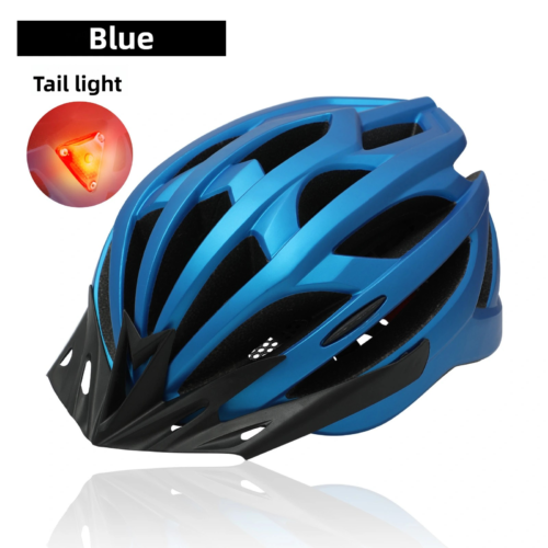 High Quality Ebike Cycling Helmet with LED Tail Light | Lightweight EPS Shock Absorbing Adult Helmet