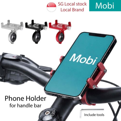 Phone Holder Handlebar easy install for bicycle bike ebike pab scooter