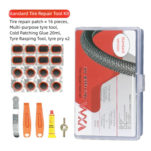 Bicycle Tyre Repair Tool Kit tyre punctured patching