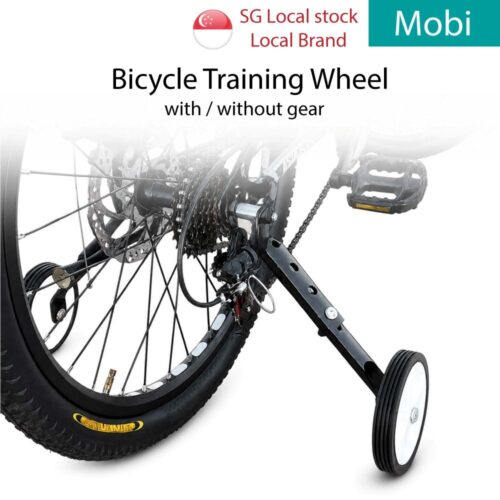 Bicycle Training Wheels Beginner Stabiliser Support Wheel Universal Fit Bike PAB Geared Children