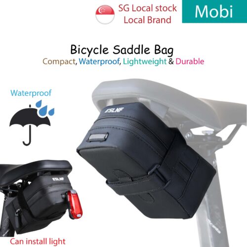 Bicycle Saddle Bag Small 🚴 Compact, Waterproof, Lightweight & Durable