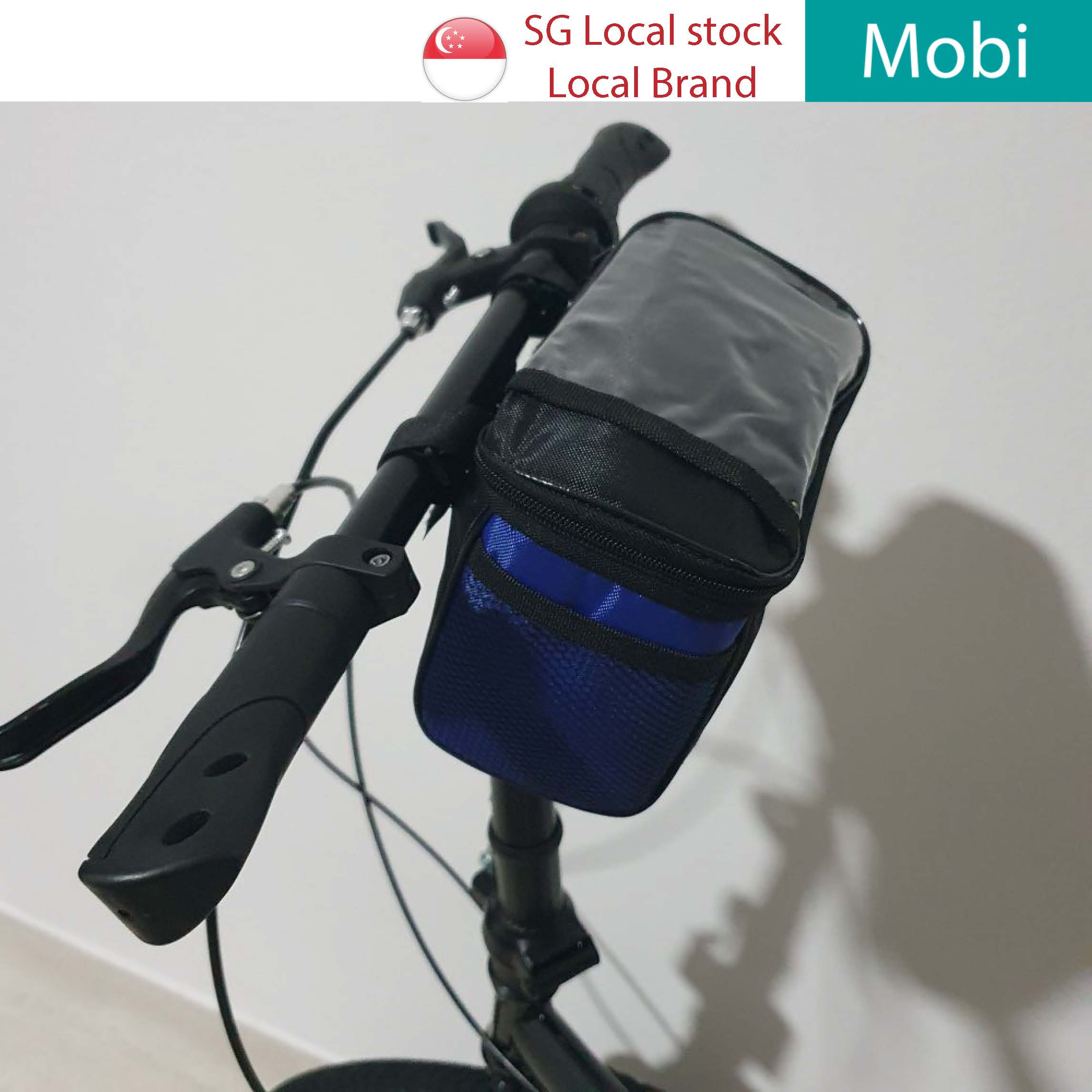 Mobi Universal Bicycle Bag / Budget option / Cycling Storage Pouch Phone Holder Universal Fit