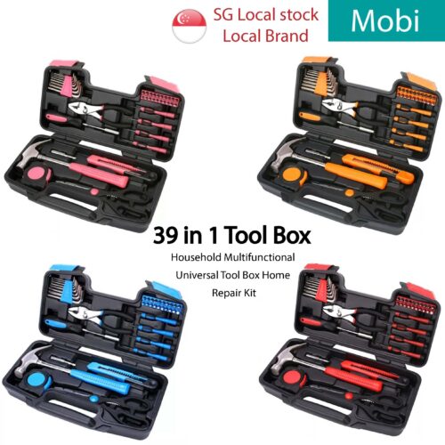 39 in 1 Tool Box Household Multifunctional Universal Tool Box Home Repair Kit