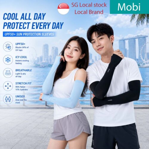 UV Protection Cooling Arm Sleeves for bicycle bike ebike escooter riding Breathable