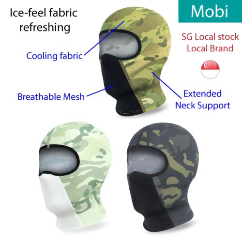 Cycling Sunscreen Camo Mask Outdoor Bike Motorcycle helmet liner Headscarf anti UV protect Balaclava