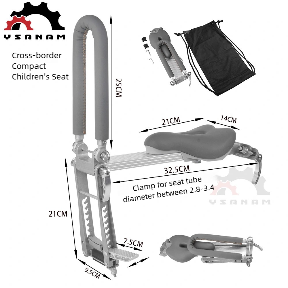 Foldable Front Bike Child Seat | Kids Bicycle Seat | Pillion seat | bicycle seat | extra seat - Image 2