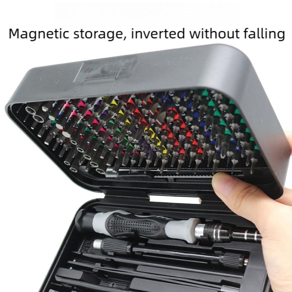 132 in 1 Screwdriver Set Repair Tool Kit 108pcs Magnetic Bits for phone Laptop electronics watch - Image 3