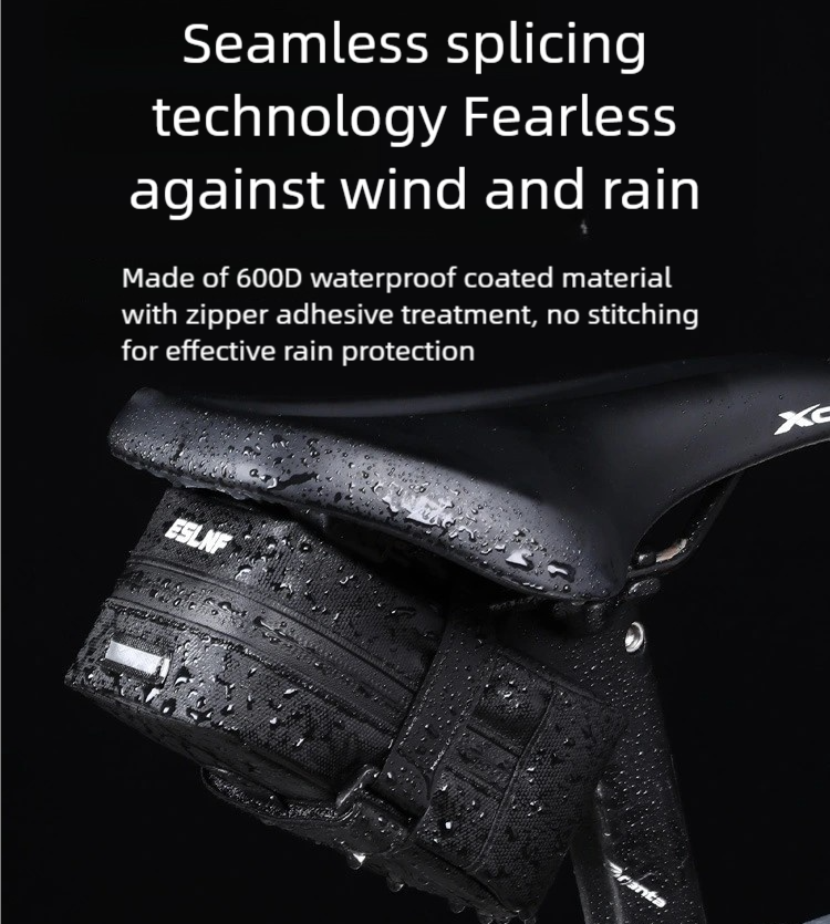 Bicycle Saddle Bag Small 🚴 Compact, Waterproof, Lightweight & Durable - Image 3