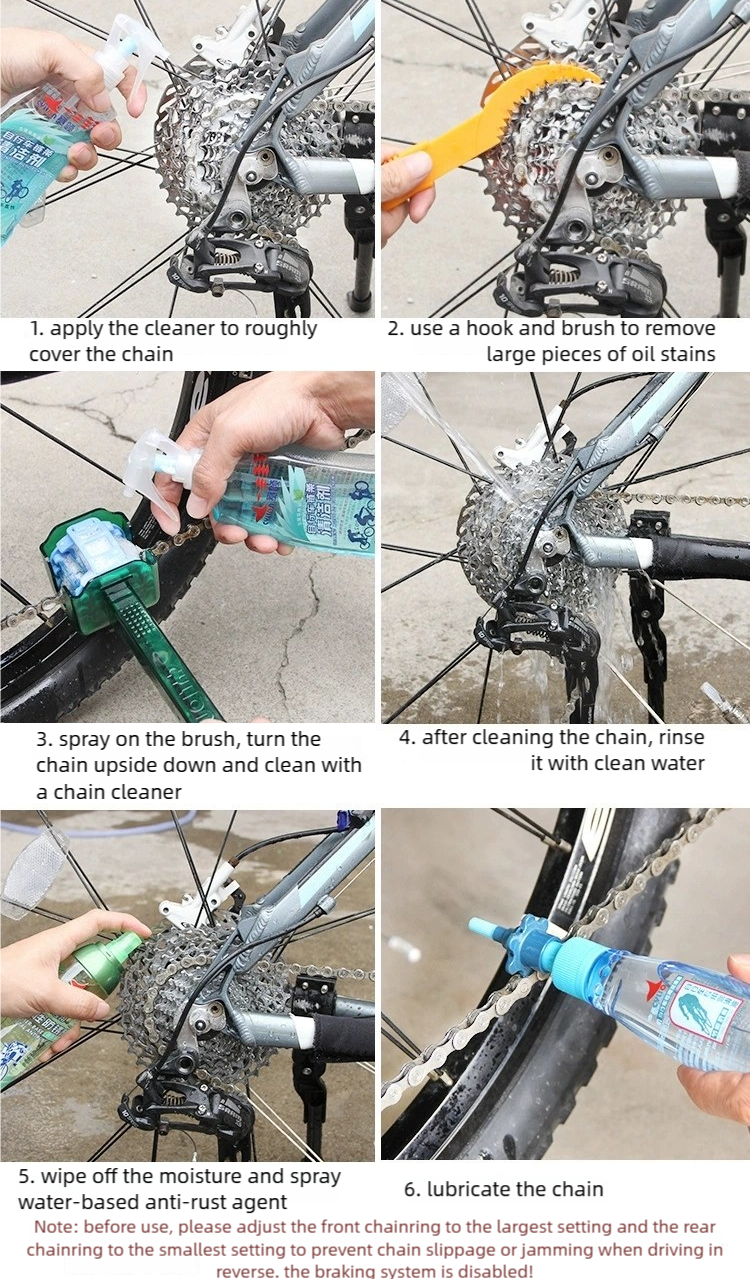 Bicycle Motorbike Bike Chain Degreaser Cleaning Agent Liquid Solution 300ml - Image 3