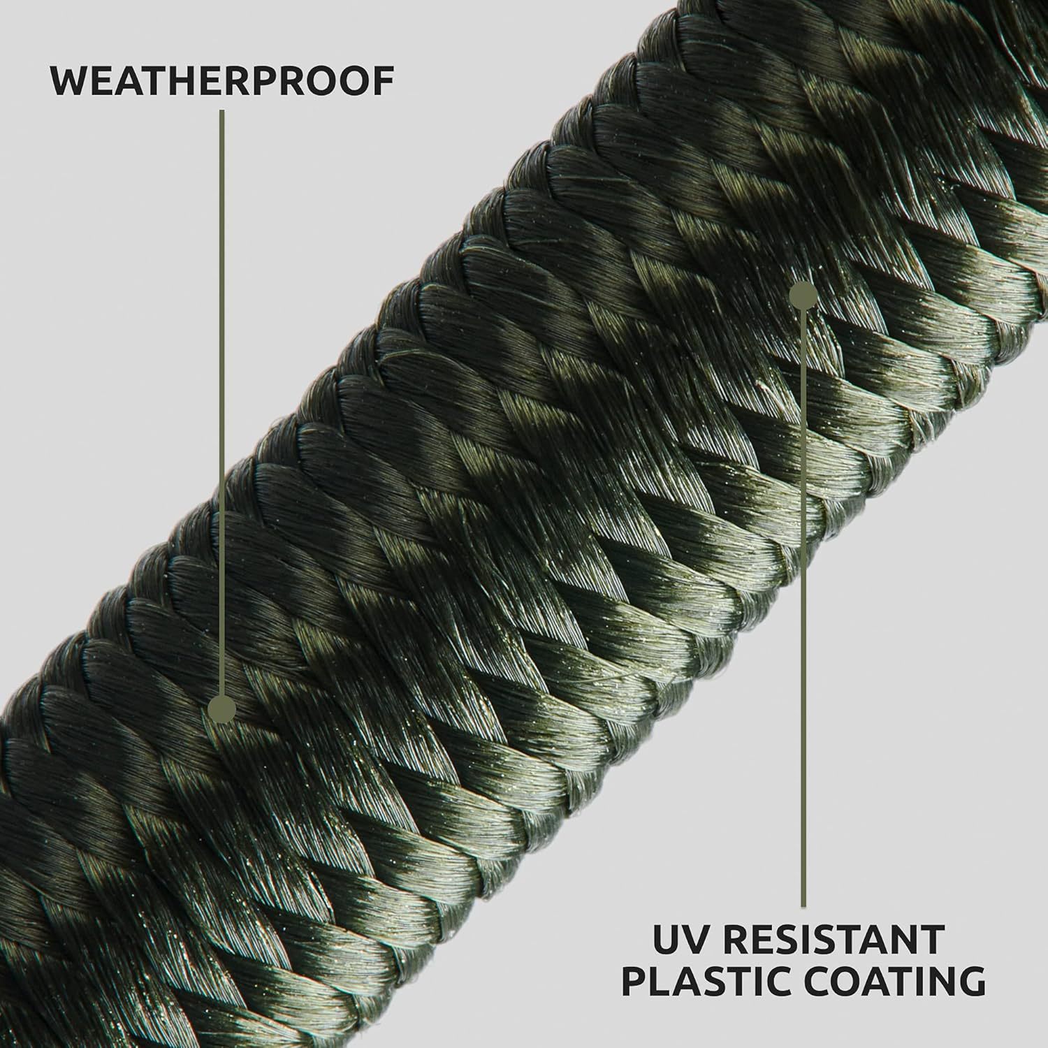 Strong Bungee Cord Strap with Hook/Elastic Rope hook for Motorcycle, Bicycle, 8mm Thick - Image 4