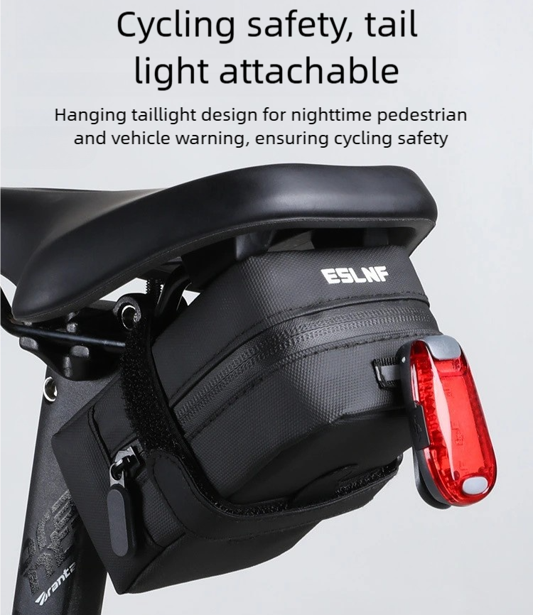 Bicycle Saddle Bag Small 🚴 Compact, Waterproof, Lightweight & Durable - Image 5