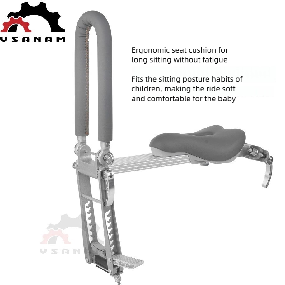 Foldable Front Bike Child Seat | Kids Bicycle Seat | Pillion seat | bicycle seat | extra seat - Image 5