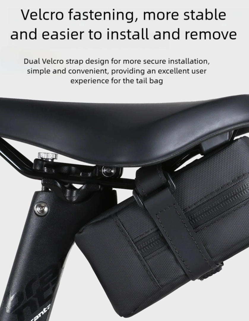Bicycle Saddle Bag Small 🚴 Compact, Waterproof, Lightweight & Durable - Image 7