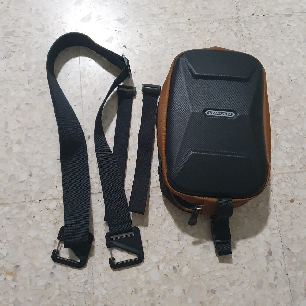 Portable sling bag bicycle Hard Shell Multifunctional bike Front mount bag - Image 9