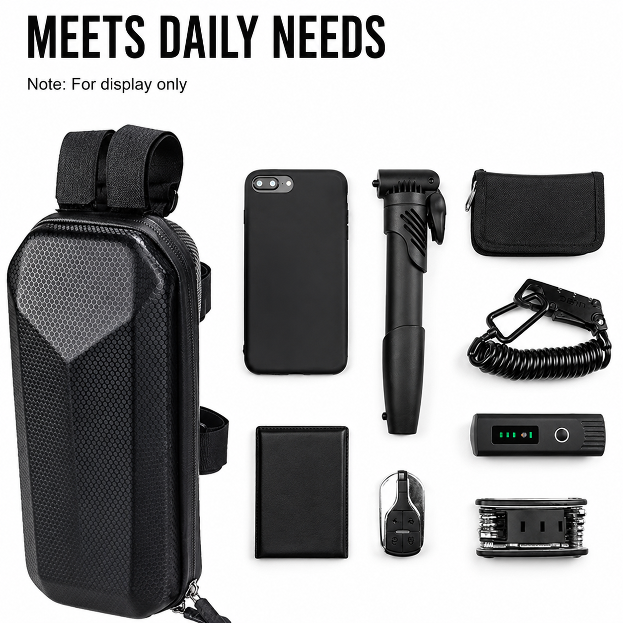 Hard Shell Bike E-Bike Frame Bag Handle Bar Bag – Waterproof & Impact Resistant & Ultra Protection - Image 3