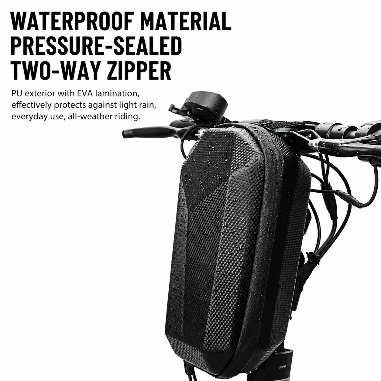 Hard Shell Bike E-Bike Frame Bag Handle Bar Bag – Waterproof & Impact Resistant & Ultra Protection - Image 2