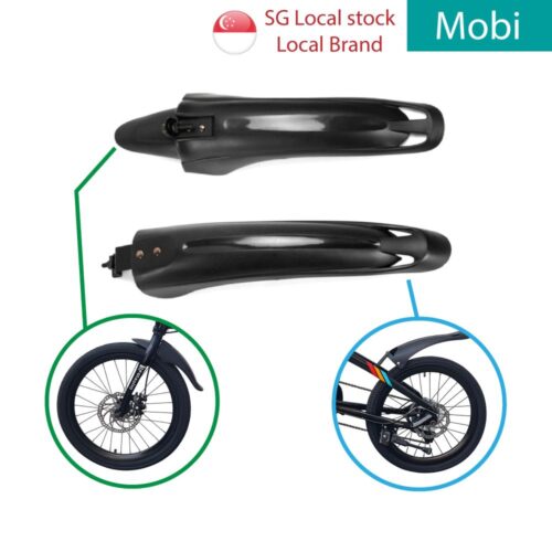 Bicycle Mudguard Bike fender Splash Guard Mud flap Set Front Rear Universal Fit 20-26” Inch Wheels