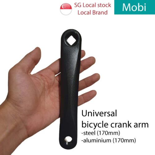 Universal Bicycle Left crank arm aluminium crank set steel crank set 170mm chain set bike pedal