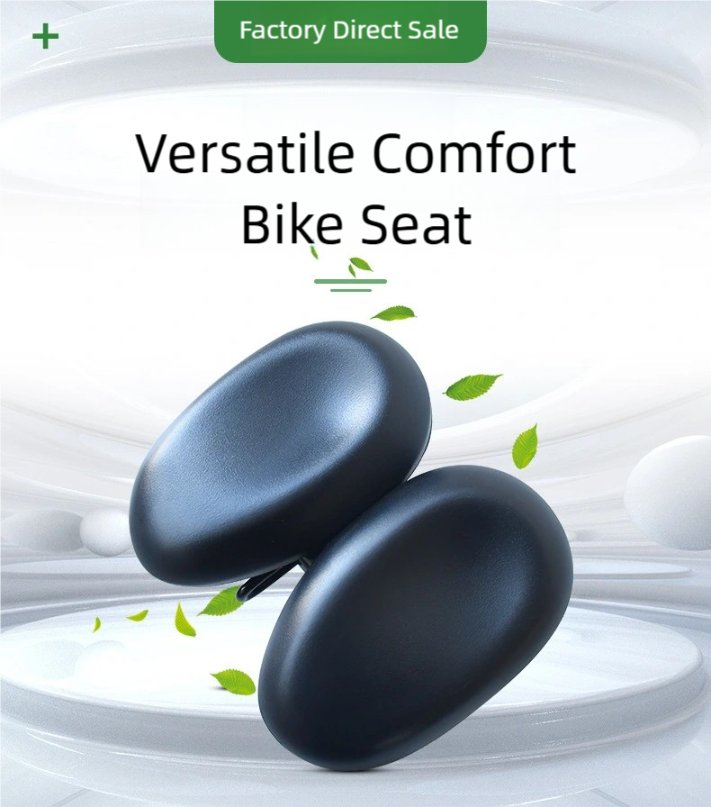 Noseless Bike Split Saddle Seat Bicycle Comfortable Shock Absorb Soft Ultrawide Ergonomic Waterproof - Image 3