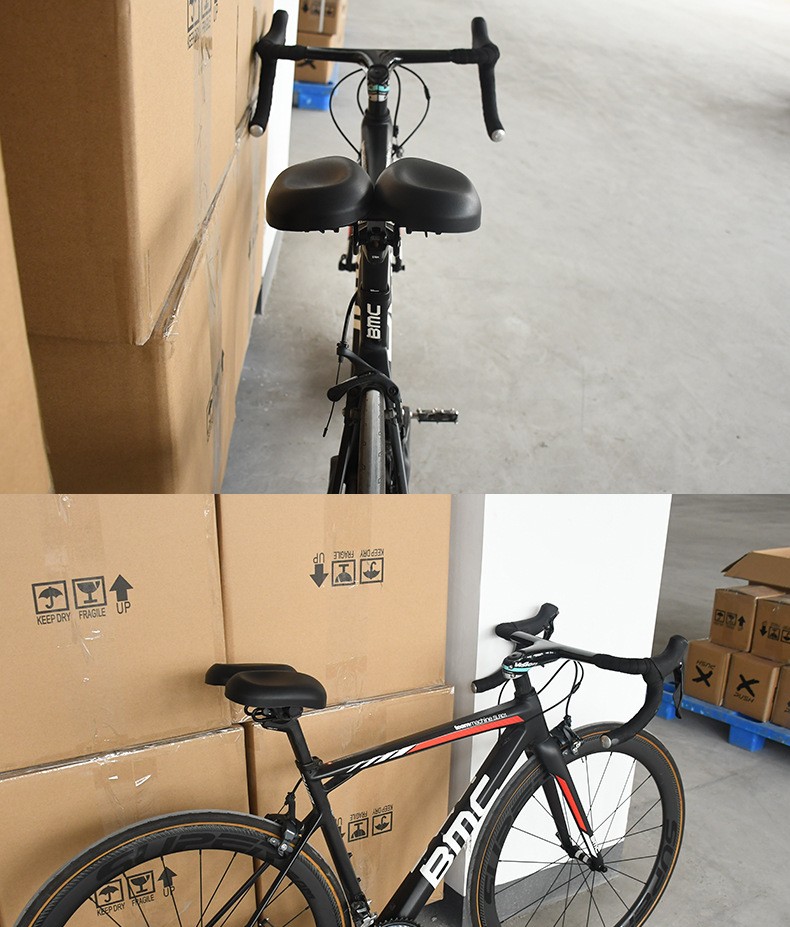 Noseless Bike Split Saddle Seat Bicycle Comfortable Shock Absorb Soft Ultrawide Ergonomic Waterproof - Image 6