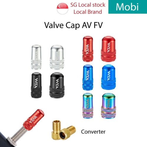 Valve Cap Presta Schrader Valve AV SV FV PV Aluminium Alloy Dust Cover Converter Bike car tyre tube