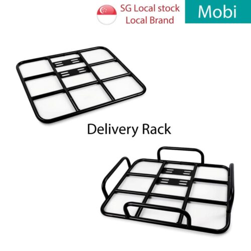 Delivery Rack Heavy Duty Rear Carrier Back Rack for bicycle Ebike Motorcycle Escooter PMD PMA
