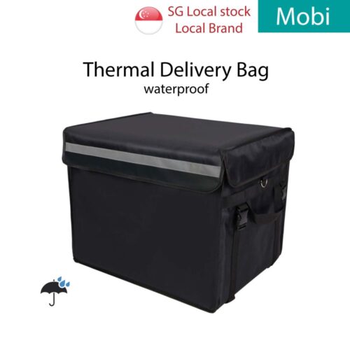 Thermal Delivery Bag Waterproof Insulate Food Delivery Rider Box Grab Food Panda Large Capacity
