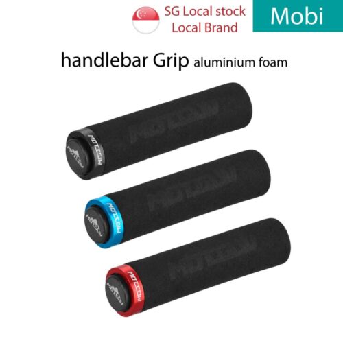 Bicycle Handlebar Grip Aluminium Foam Lock-On Grip Non-Slip 22mm MTB Foldable Kid Bike Grip
