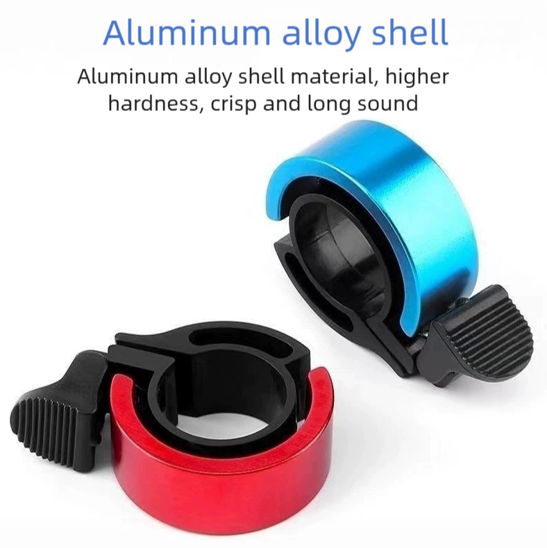 Aluminium Bike bicycle bell ring shaped invisible bell bike ring horn sound Loud 100dB decibels - Image 4