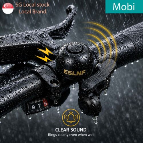 Bicycle Bell Left Right Bike Bell Horn Signal Clear Sound Raining Rainproof Waterproof Accessory