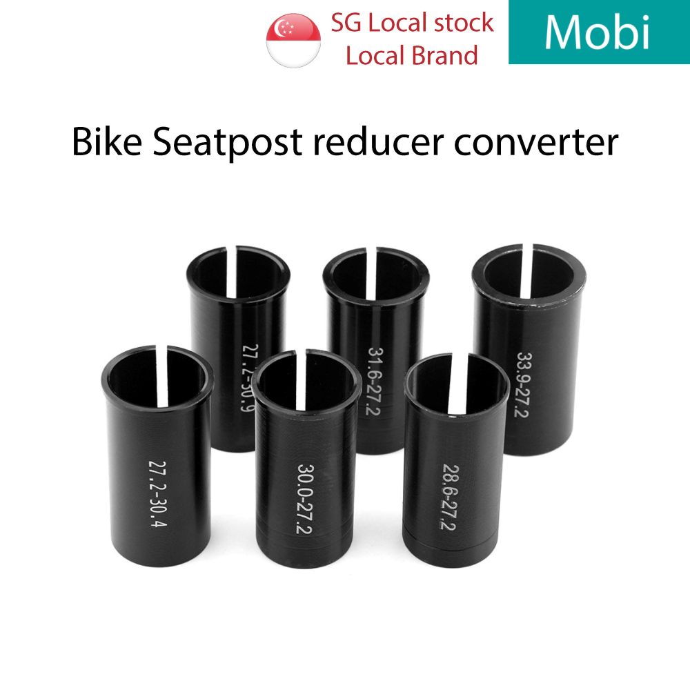 Bicycle Seatpost Seat Pole Shim Adapter Sleeve Seat Tube Reducer Converter for Bikes