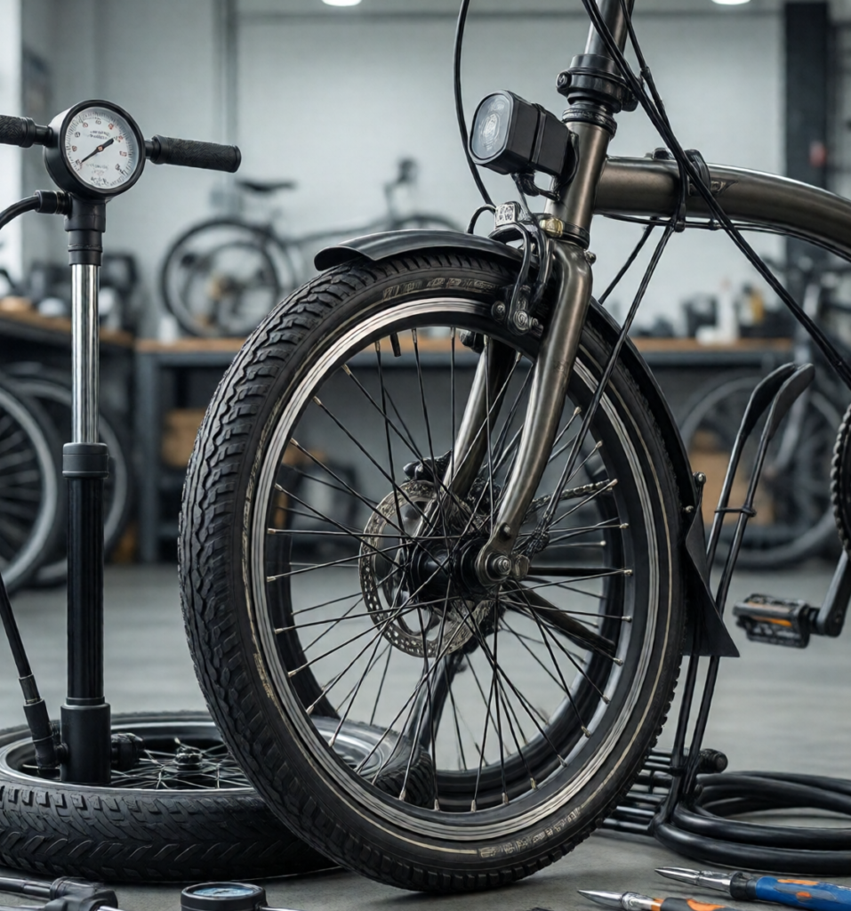 Folding Bike Tyres Explained: Puncture Protection, Tyre Pressure and Replacement Guide