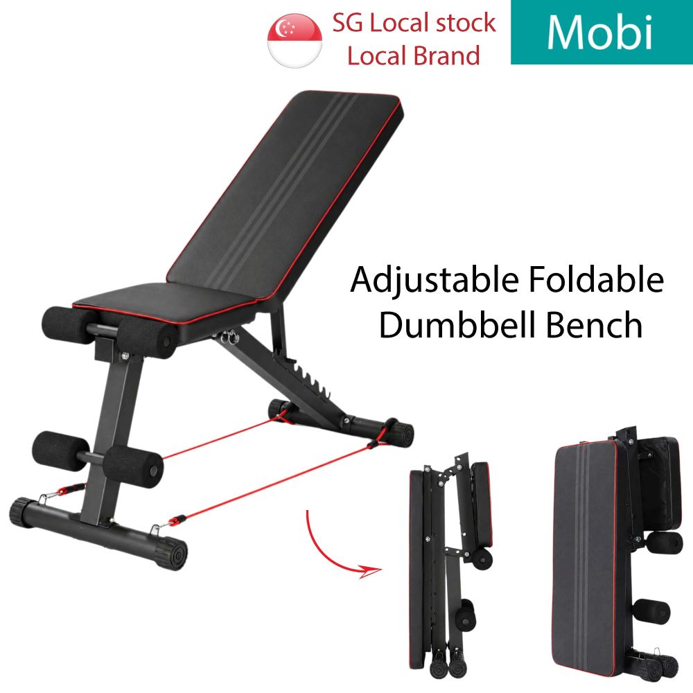 Foldable Adjustable Weight Bench Foldable Sit Up Bench Workout Gym Bench Abdominal Fitness Home Gym Exercise - Image 8