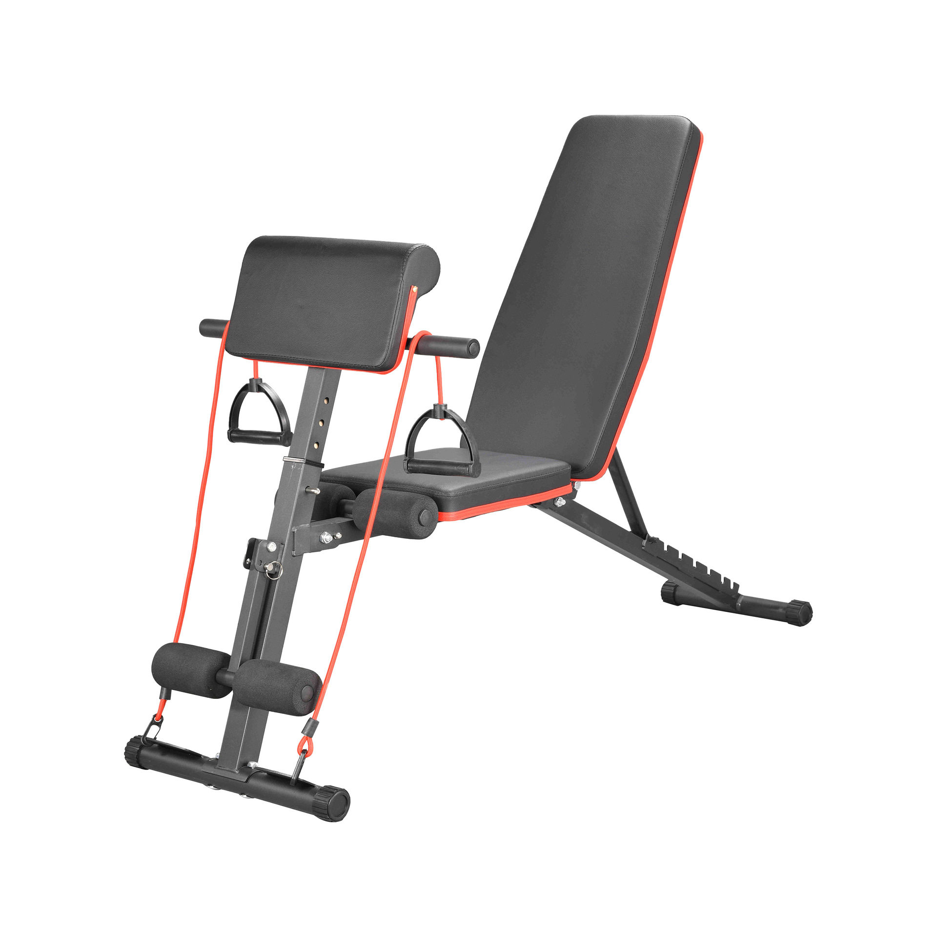 Foldable Adjustable Weight Bench Foldable Sit Up Bench Workout Gym Bench Abdominal Fitness Home Gym Exercise - Image 6